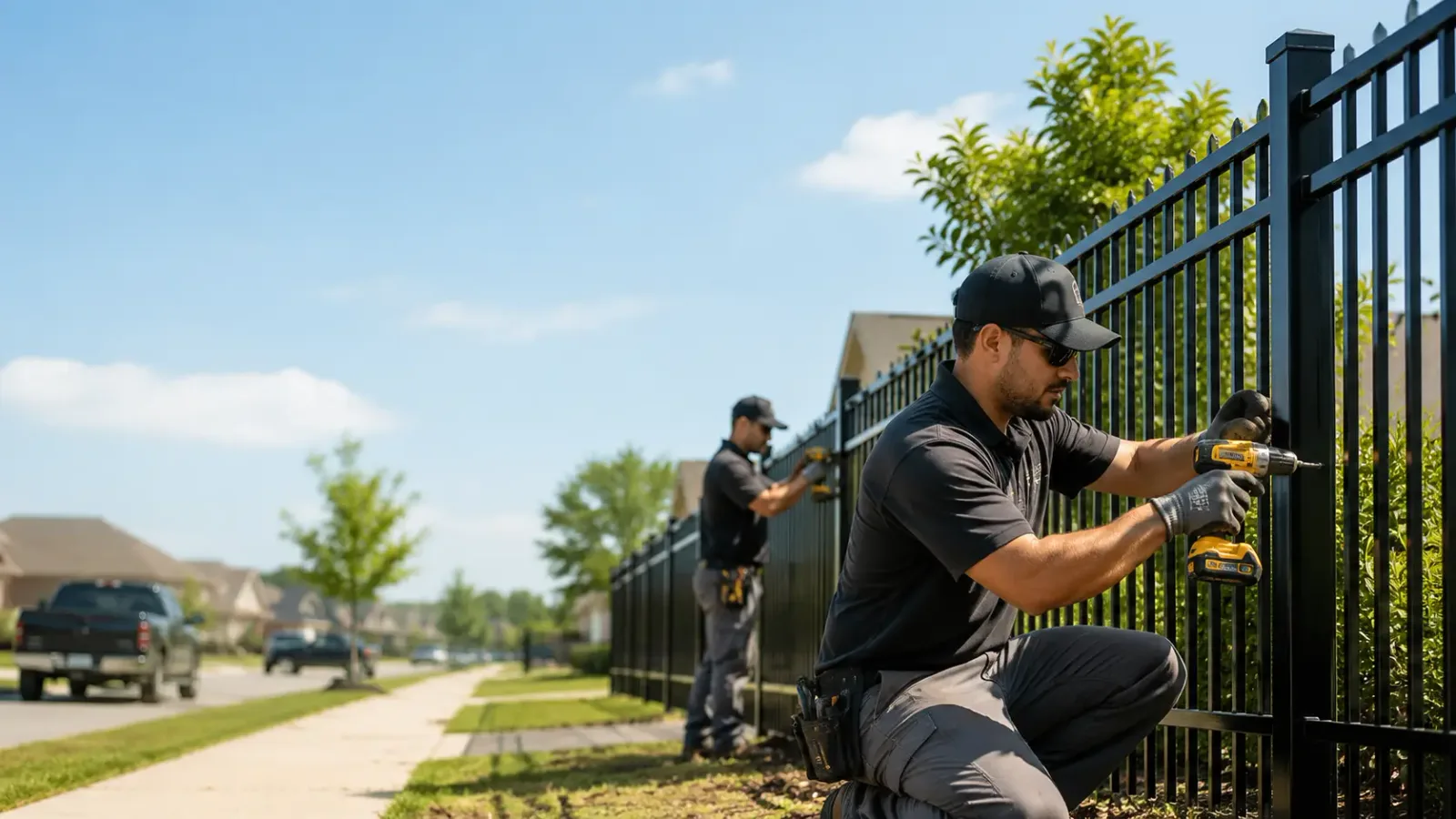 Metal Fence Installation in Lyford, TX